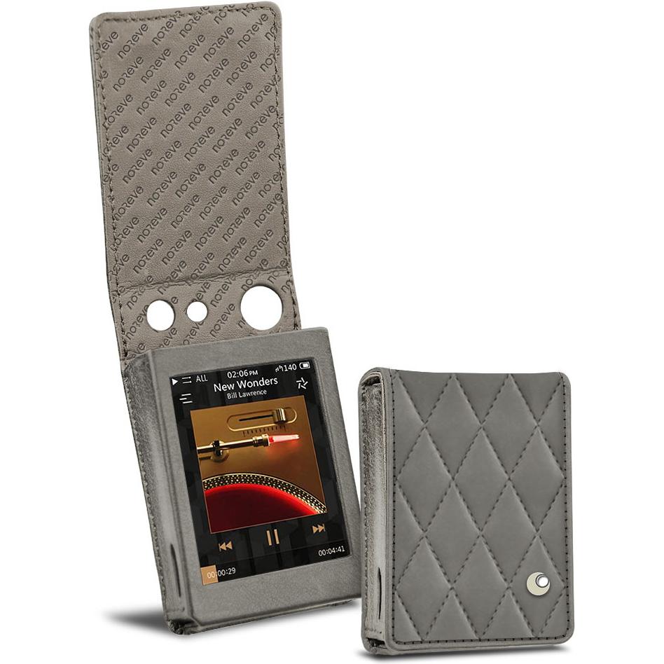Noreve Lederschutzhülle vertikal, MP3 Tasche + Hülle, Grau