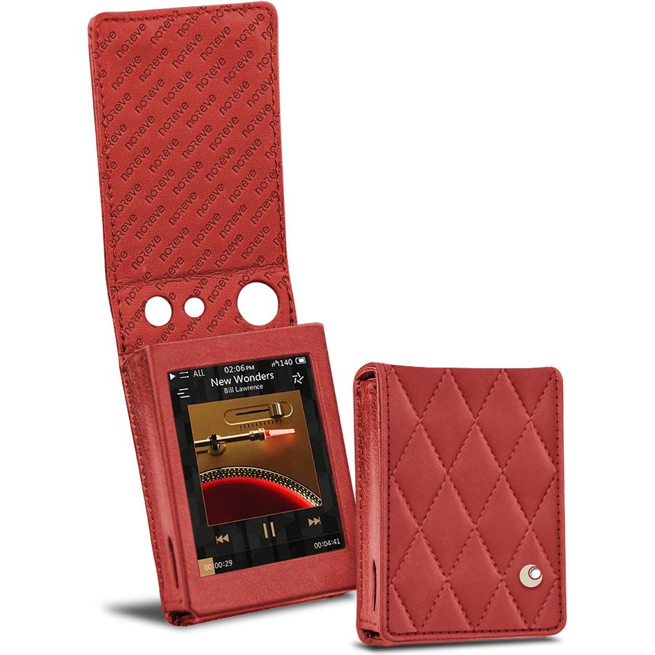 Noreve Lederschutzhülle vertikal, MP3 Tasche + Hülle, Rot