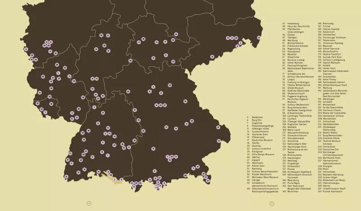 Produktbild Ultimative Reiseziele Deutschland (Deutsch, Corinna Melville, Gabriele Tröger, Ingrid Schumacher, Jens Bey, Michael Bussmann, 2021)