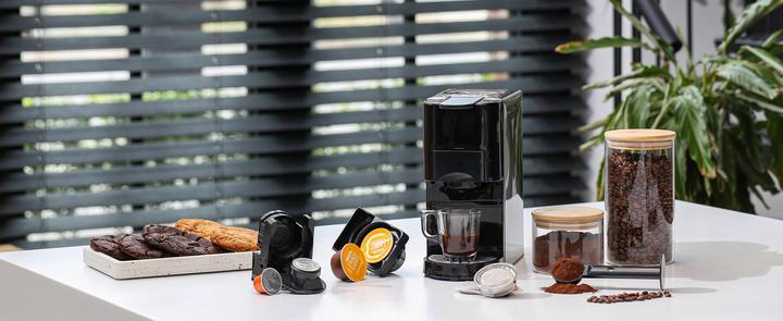 Productafbeelding Princess 249450 Multi Capsule Filter-Koffiezetapparaat - Staal 4-in-1 - Geschikt voor meerdere koffiesoorten