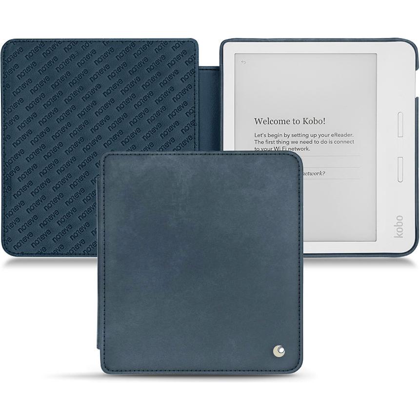 Noreve Lederschutzhülle horizontal (Libra H2O), Tablet Hülle, Blau