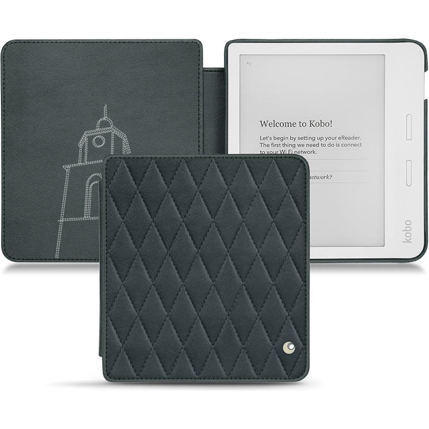 Noreve Lederschutzhülle horizontal (Libra H2O), Tablet Hülle, Blau