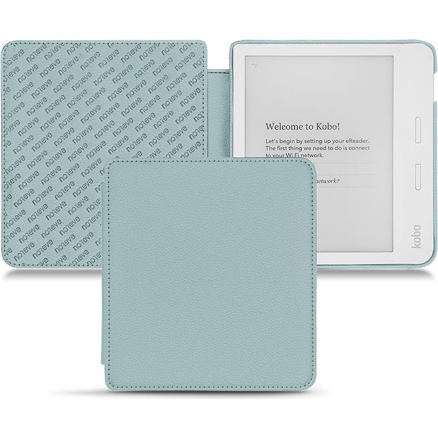 Noreve Lederschutzhülle horizontal (Libra H2O), Tablet Hülle, Blau