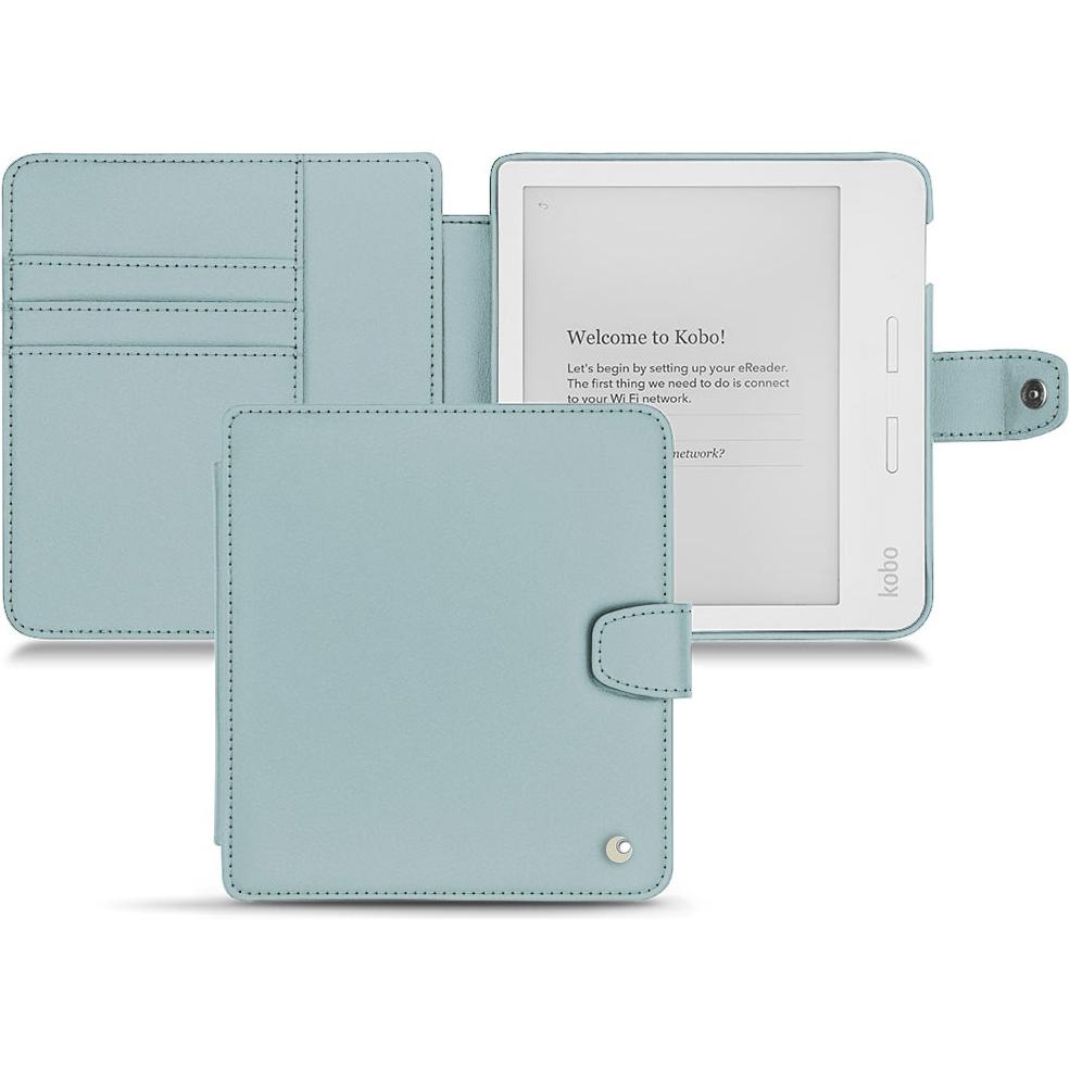 Noreve Lederschutzhülle Wallet (Libra H2O), Tablet Hülle, Blau