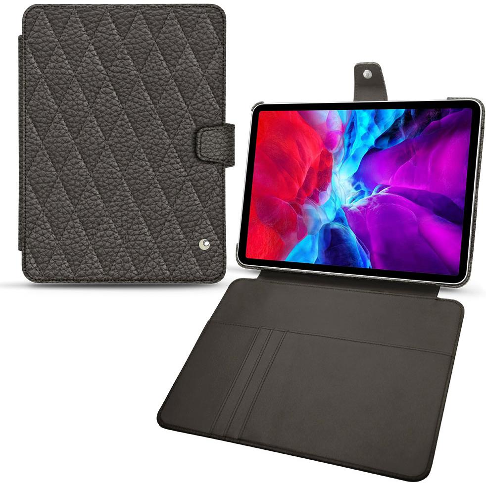 Noreve Lederschutzhülle Wallet (iPad Pro 11 2020 (2. Gen)), Tablet Hülle, Grau