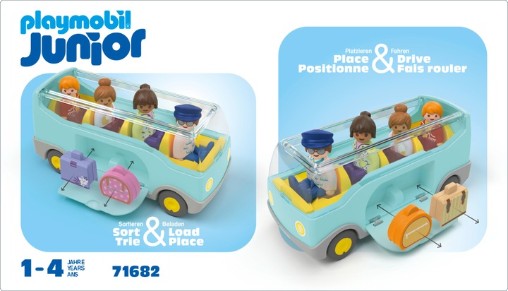 Produktbild Playmobil Reisebus (71682, Playmobil Junior)