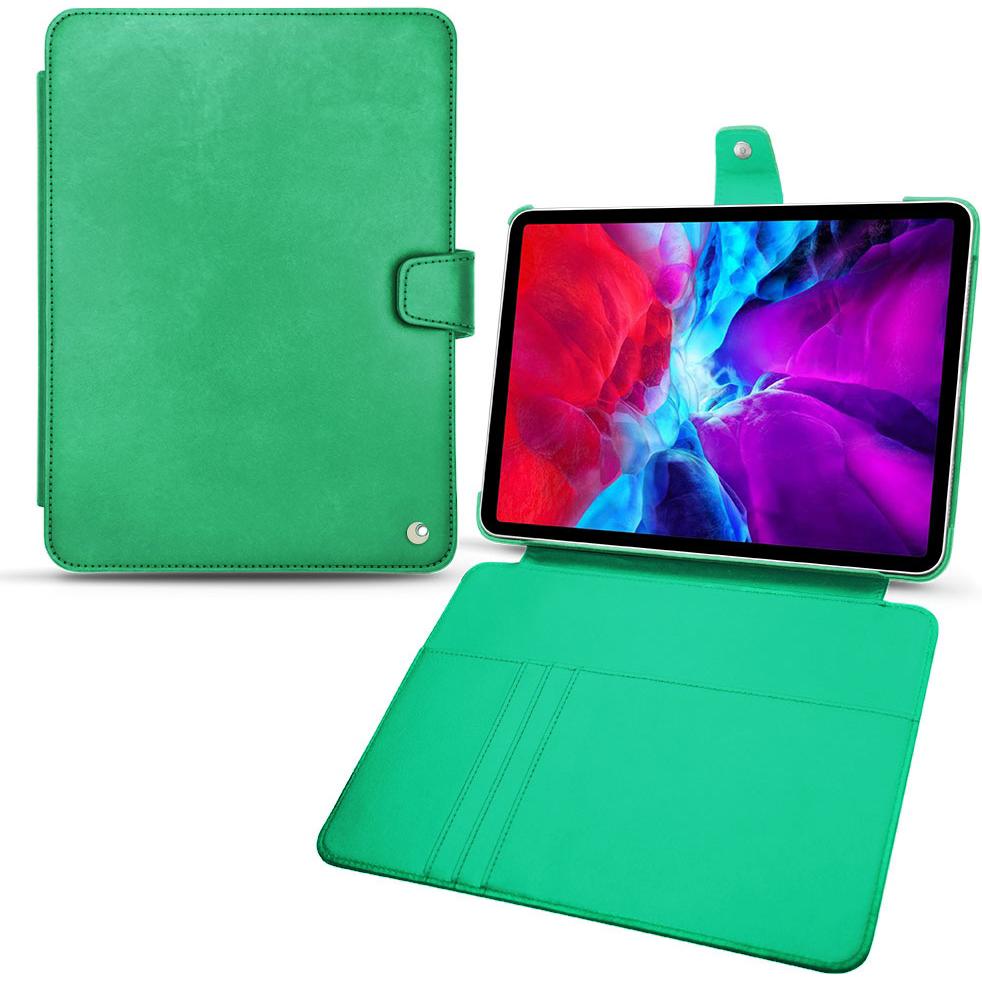 Noreve Lederschutzhülle Wallet (iPad Pro 11 2020 (2. Gen)), Tablet Hülle, Grün