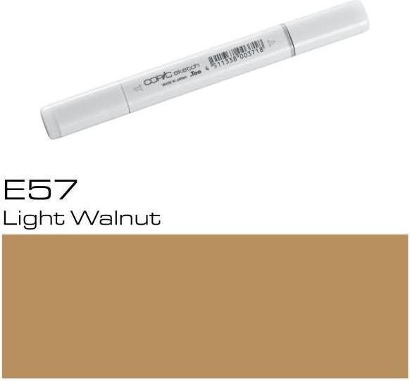Image du produit Copic Sketch type E - 57 (E57 - Noix claire, 1 x)