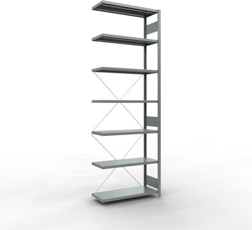 Actual product image Schulte Lagertechnik MULTIplus330 boltless bay system with cross brace