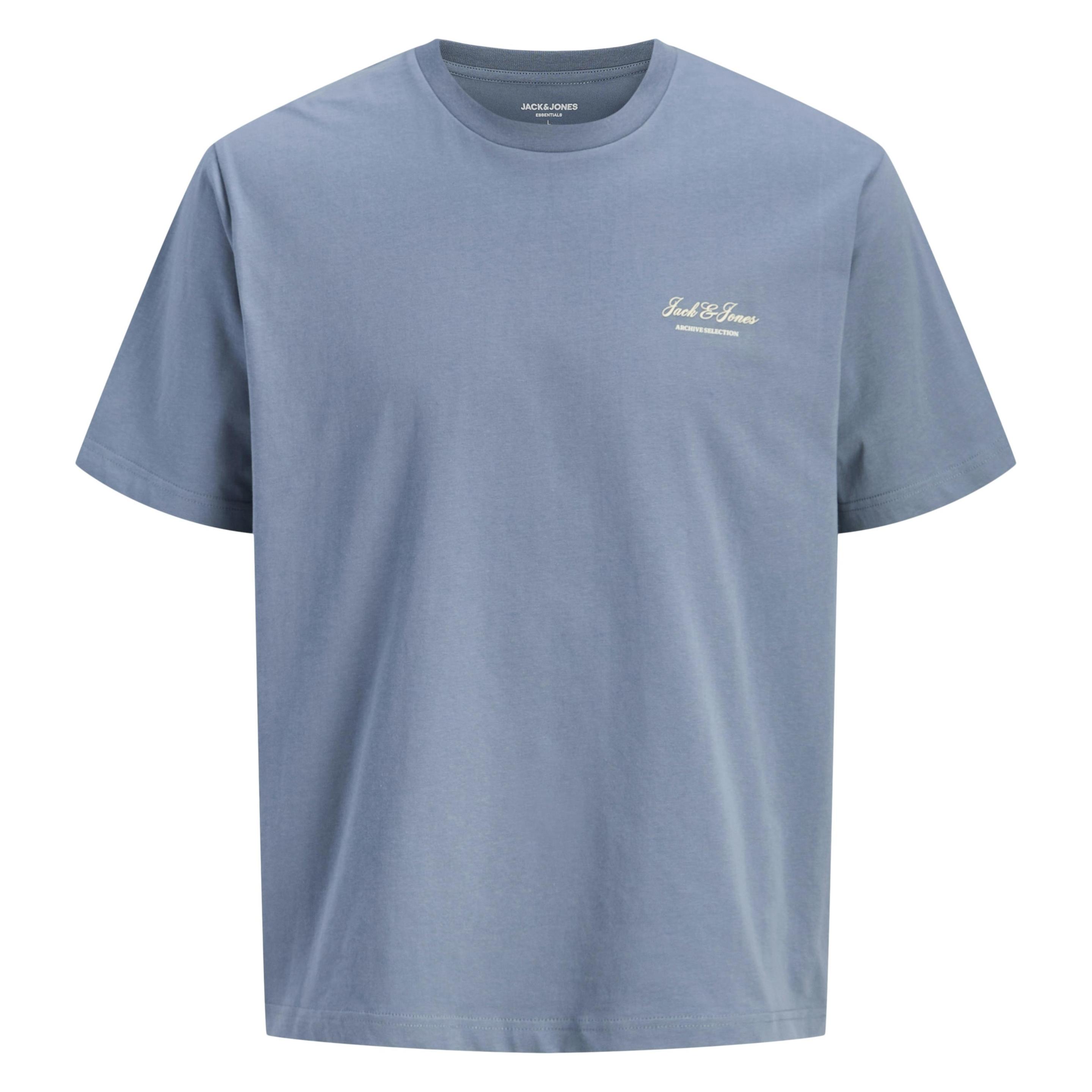 Jack & Jones, Jungen, Shirts, Jjearchive Graphic Tee Ss O-Nec Noos Jnr, Blau, (164)