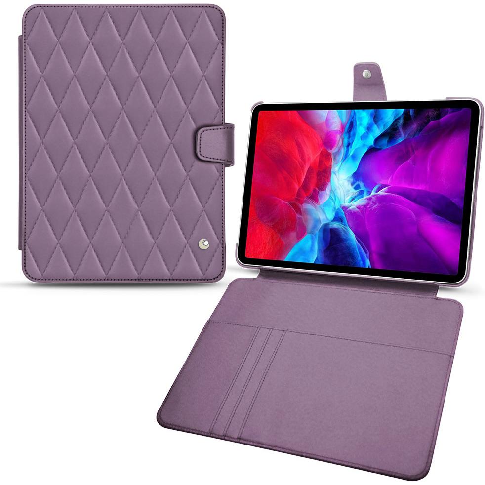 Noreve Lederschutzhülle Wallet (iPad Pro 11 2020 (2. Gen)), Tablet Hülle, Violett