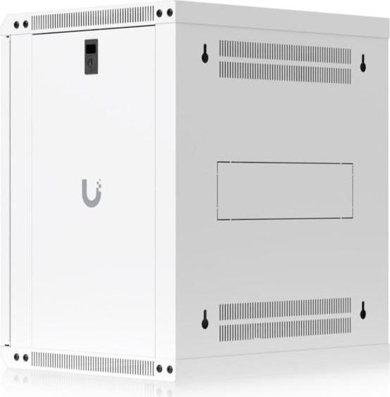 Actual product image Ubiquiti 12U Wall Mount Rack Cabinet, 450mm Depth, Ventilated, White, 19" (12 RU, 19 inch rack)