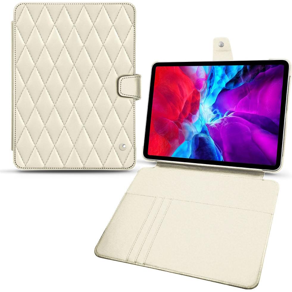 Thumbnail - Noreve Lederschutzhülle Wallet (iPad Pro 11 2020 (2. Gen)), Tablet Hülle, Weiss