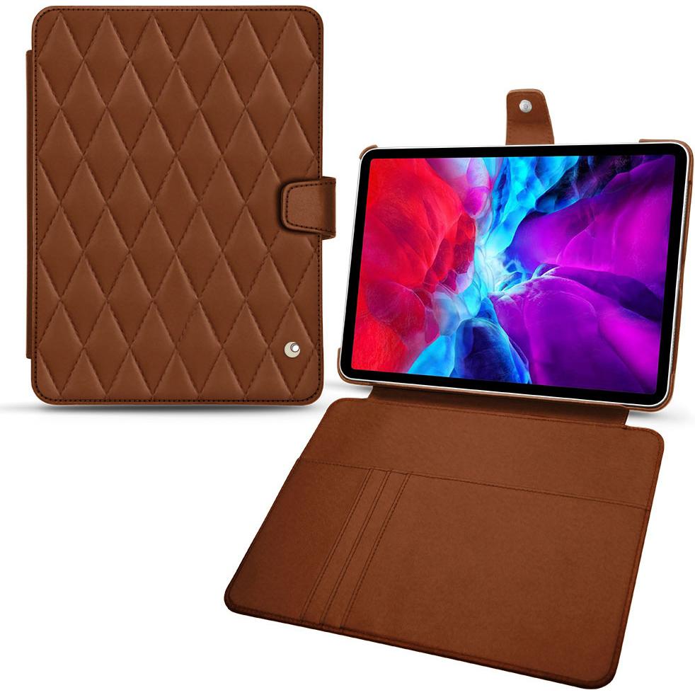 Noreve Lederschutzhülle Wallet (iPad Pro 11 2020 (2. Gen)), Tablet Hülle, Braun