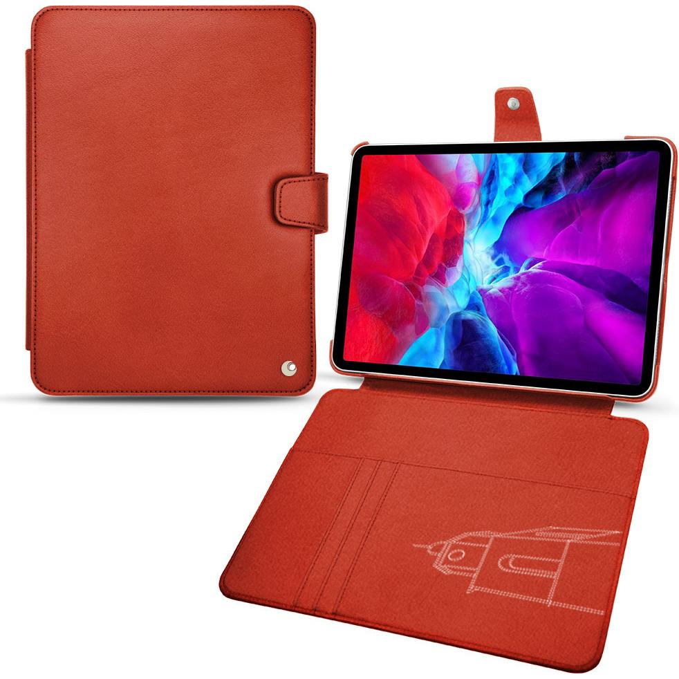 Noreve Lederschutzhülle Wallet (iPad Pro 11 2020 (2. Gen)), Tablet Hülle, Orange
