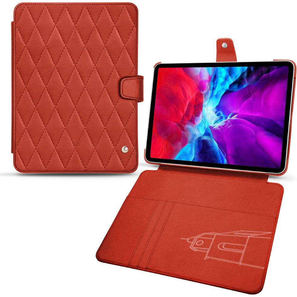Noreve Lederschutzhülle Wallet (iPad Pro 11 2020 (2. Gen)), Tablet Hülle, Orange