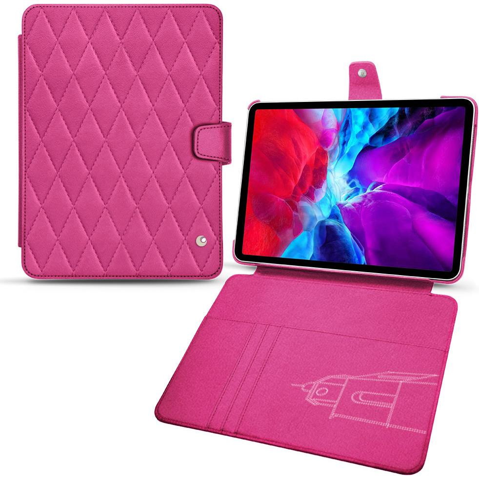 Noreve Lederschutzhülle Wallet (iPad Pro 11 2020 (2. Gen)), Tablet Hülle, Rosa