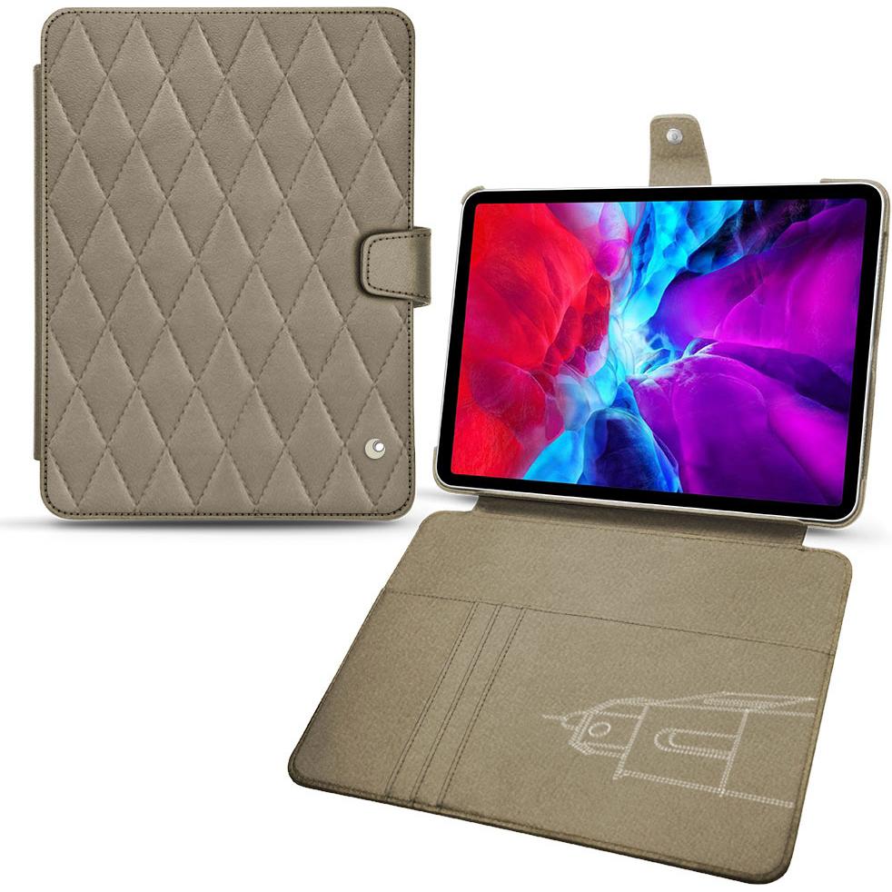 Noreve Lederschutzhülle Wallet (iPad Pro 11 2020 (2. Gen)), Tablet Hülle, Beige