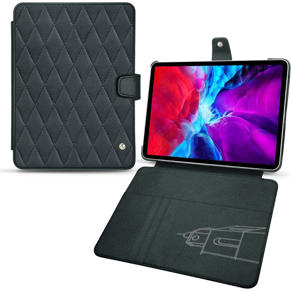 Noreve Lederschutzhülle Wallet (iPad Pro 11 2020 (2. Gen)), Tablet Hülle, Blau