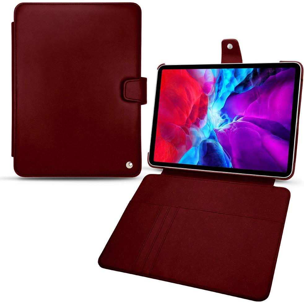 Noreve Lederschutzhülle Wallet (iPad Pro 11 2020 (2. Gen)), Tablet Hülle, Rot