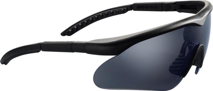 Swiss Eye Swisseye Tactical - Goggles Raptor rubber black 3 lens set