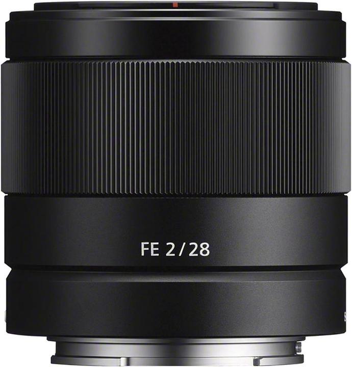Actual product image Sony FE 28mm f/2, Full Frame E-Mount (Sony E, full size, APS-C / DX)