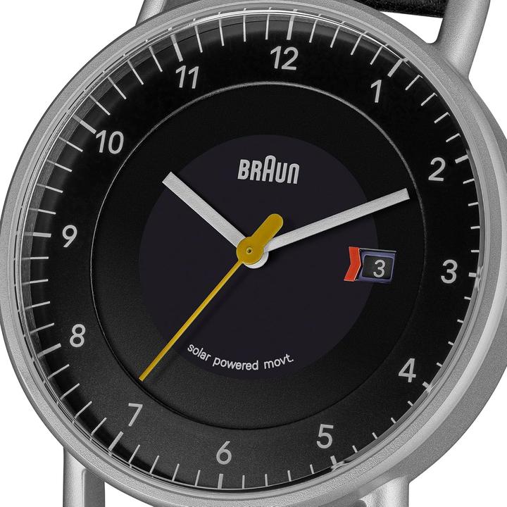 Immagine prodotto Braun Orologio analogo da uomo con data e alimentazione solare (Orologio da polso analogico, 40 mm)