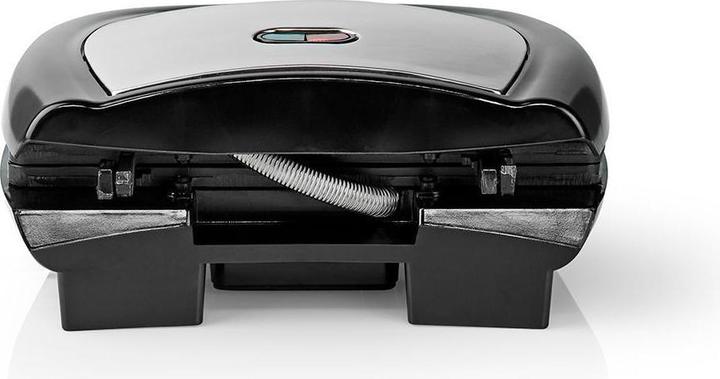 Actual product image Nedis Waffle Maker Belgium Waffles 22 x 12 cm 750 W Automatic Temperature Control Aluminium/Art