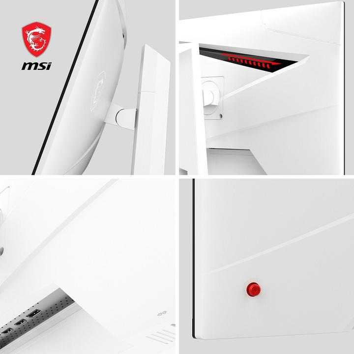 Produktbild MSI 27"(68.6cm)TFT MAG 274QFWDE White GAMING Flat 180Hz 1ms (2560 x 1440 Pixel, 27")