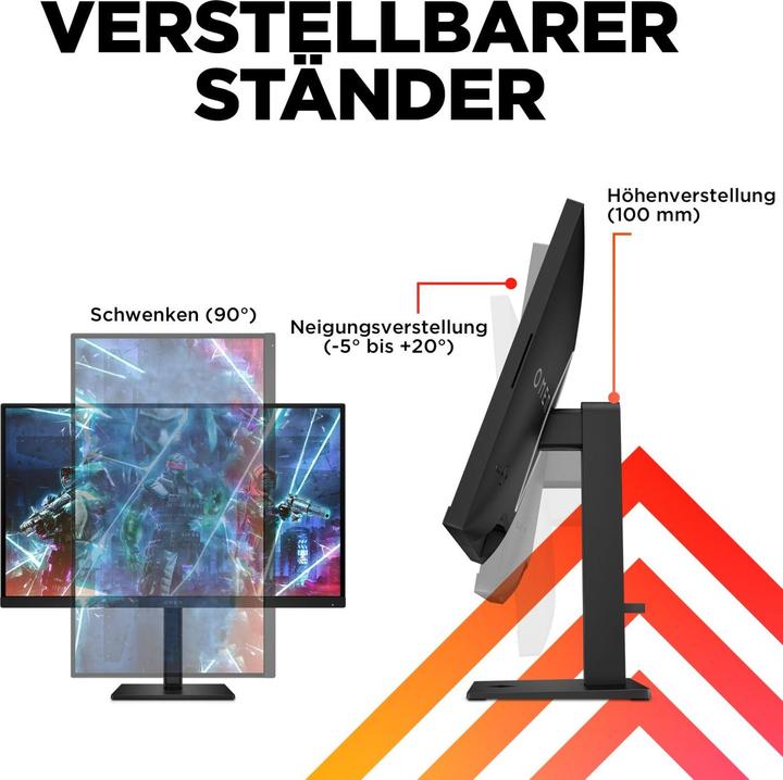 Actual product image HP Omen 27s (1920 x 1080 pixels, 27")