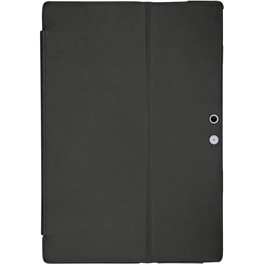 Thumbnail - Noreve Lederschutzhülle vertikal (Microsoft Surface Pro 7), Tablet Hülle, Grau
