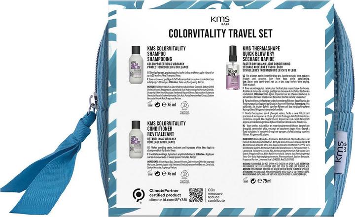 Image du produit KMS California COLORVITALITY Travel Set (Kit de soins capillaires)