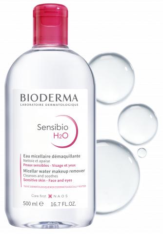Actual product image Bioderma Crealine H2O (Cleansing lotion, 500 ml)