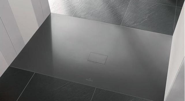 Produktbild Villeroy & Boch V&B Duschwanne SQUARO INFINITY R-eck1400x800x40mm anthrazit