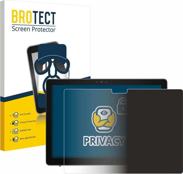 Productafbeelding BROTECT Anti-spionnetje privacyfolie Beschermfolie tegen blauw licht (7210")