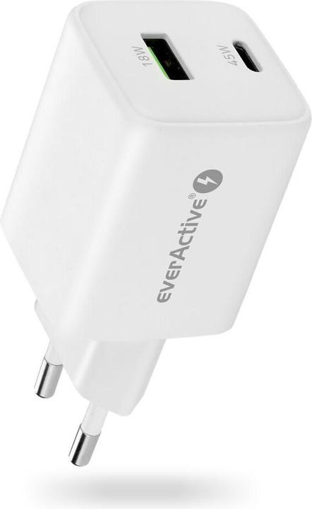 Actual product image Everactive Netzadapter 45W 1xUSB 1xUSB-C SC-450Q (45 W, 2 ports)
