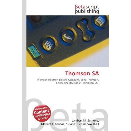 Thomson SA, Fachbücher