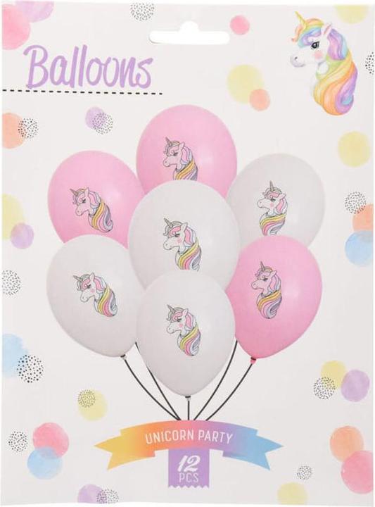 Produktbild Luftballons Einhorn, 12St. (12x)