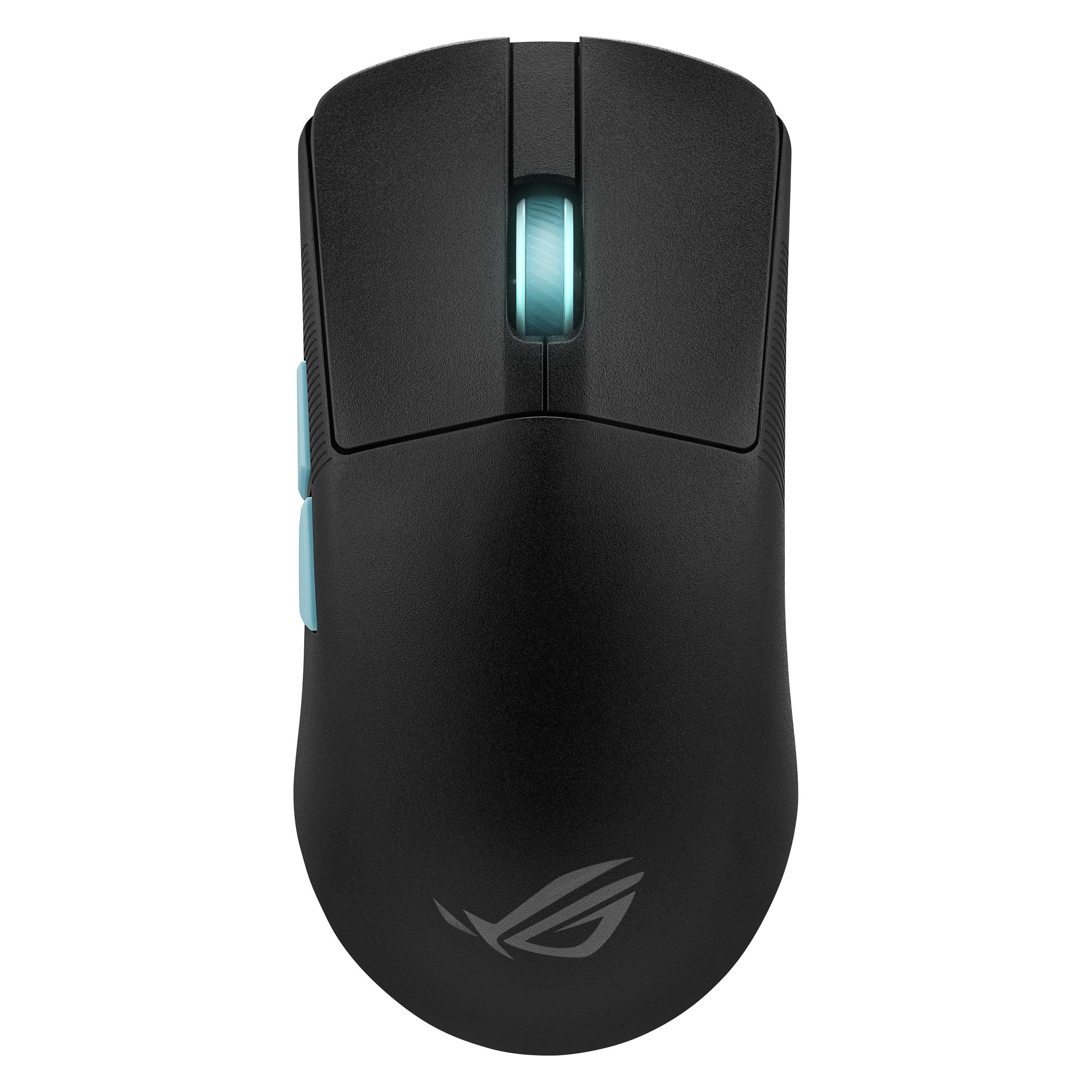 ASUS ROG Harpe Ace Aim Lab Edition (Kabelgebunden, Kabellos), Maus, Schwarz