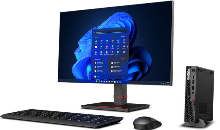 Actual product image Lenovo ThinkStation P3 Tiny (1000 GB, 32 GB, Intel Core i7-14700, T400)