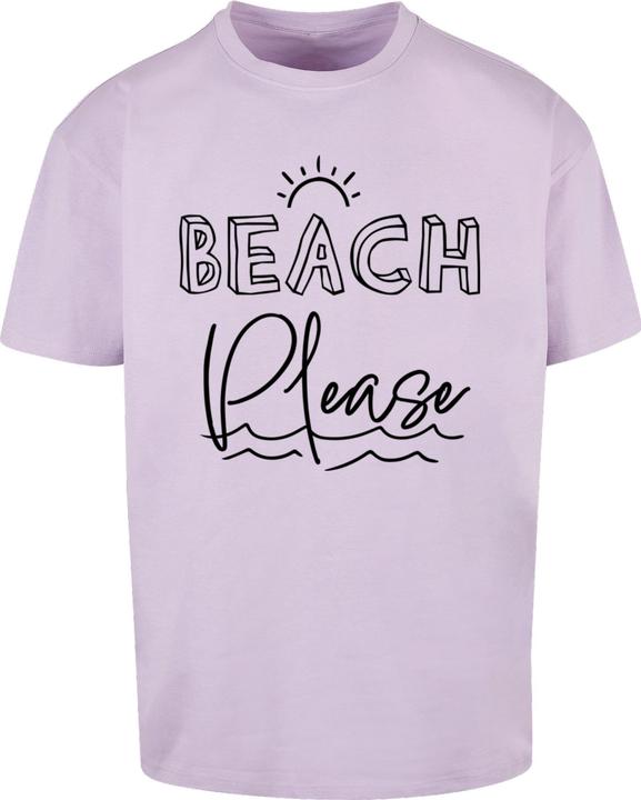 Actual product image Merchcode Beach Please Heavy Oversized Tee - 118121 (4XL)