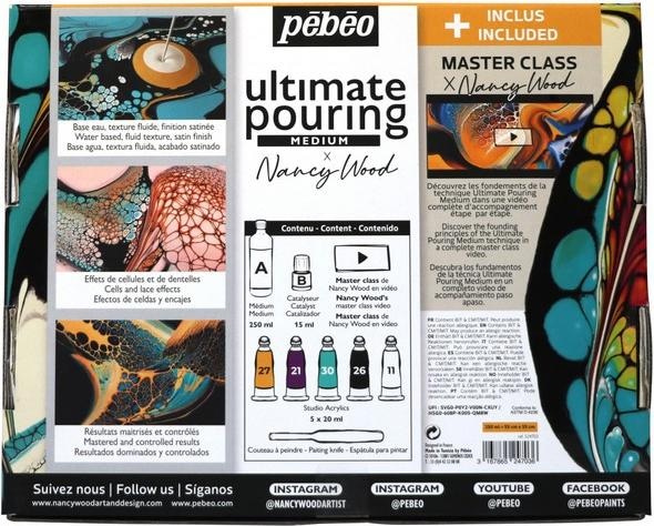 Image du produit Pebeo Ultimate Pouring Medium (Multicolore, 365 ml)