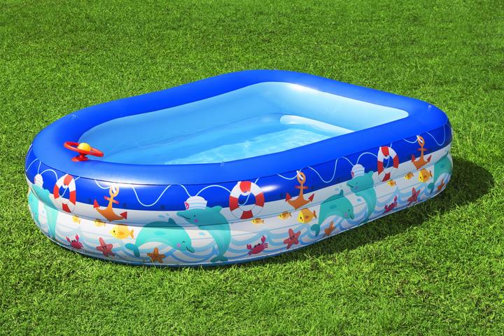 Produktbild Bestway Family Pool mit Sonnenschirm Sea Captain