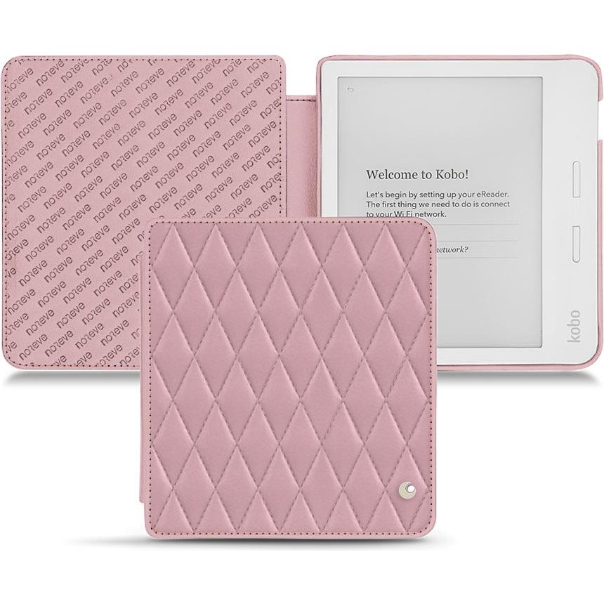 Noreve Lederschutzhülle horizontal (Libra H2O), Tablet Hülle, Rosa
