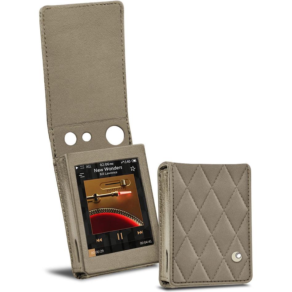 Noreve Lederschutzhülle vertikal, MP3 Tasche + Hülle, Beige