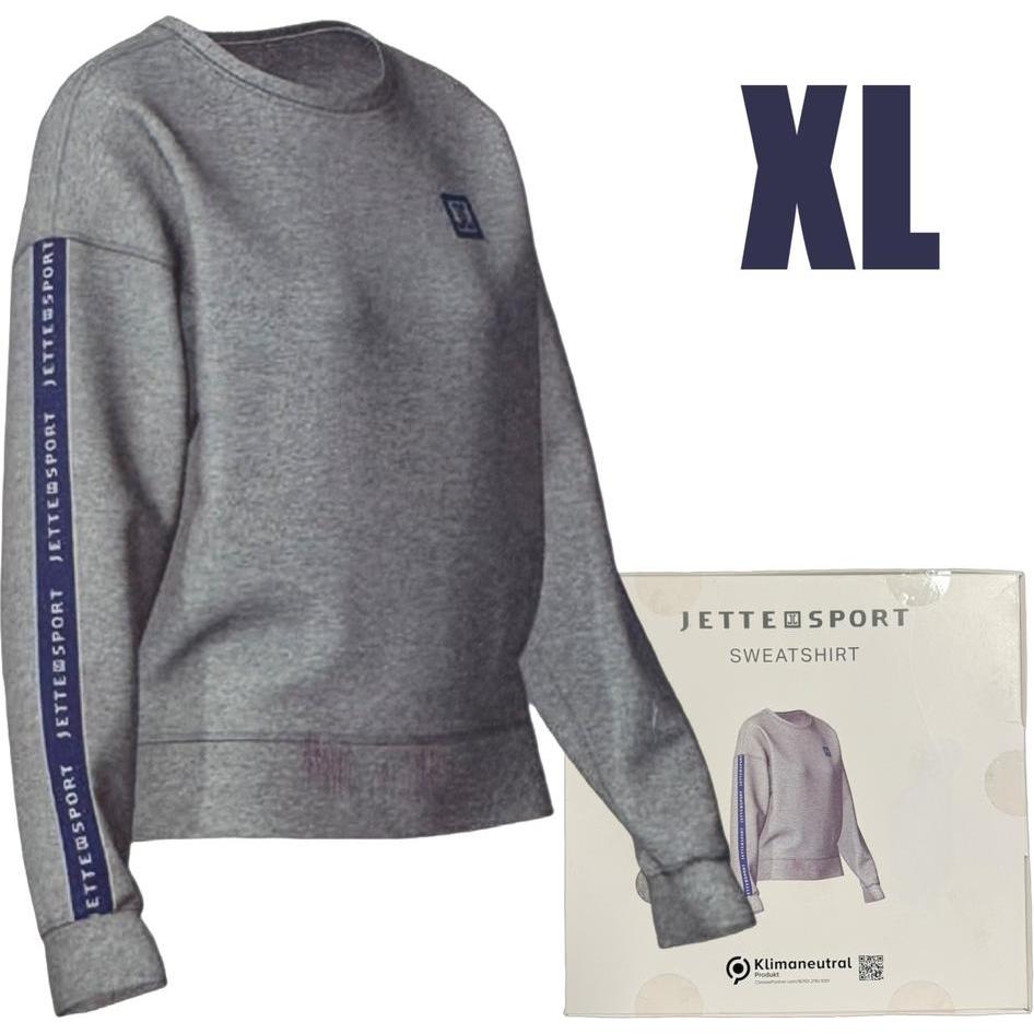 Jette Sport, Damen, Pullover, Damen Sweatshirt, Grau, (XL)
