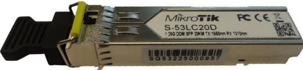 Actual product image MikroTik SFP to RJ-45 Module: S-RJ01
