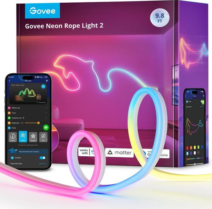 Image du produit Govee Neon (RGB, 300 cm, Intérieur)