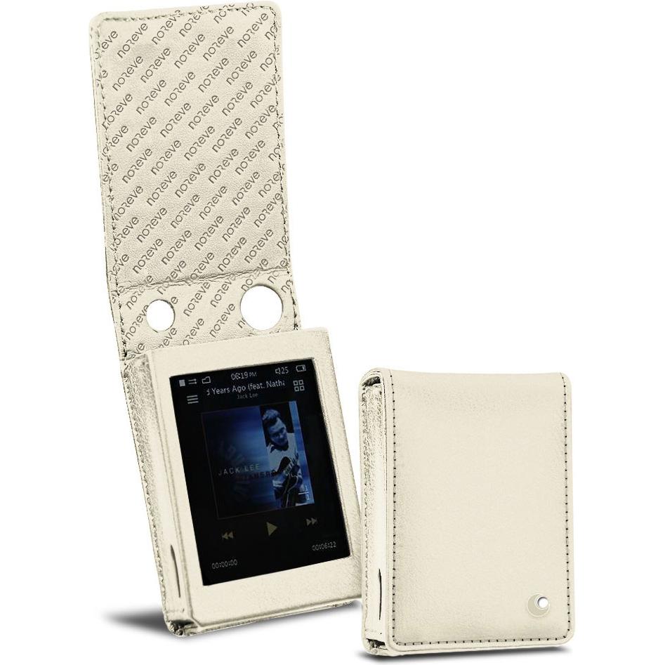 Noreve Lederschutzhülle vertikal, MP3 Tasche + Hülle, Weiss