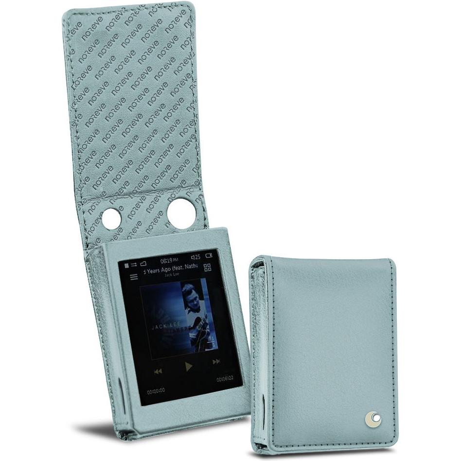 Noreve Lederschutzhülle vertikal, MP3 Tasche + Hülle, Blau
